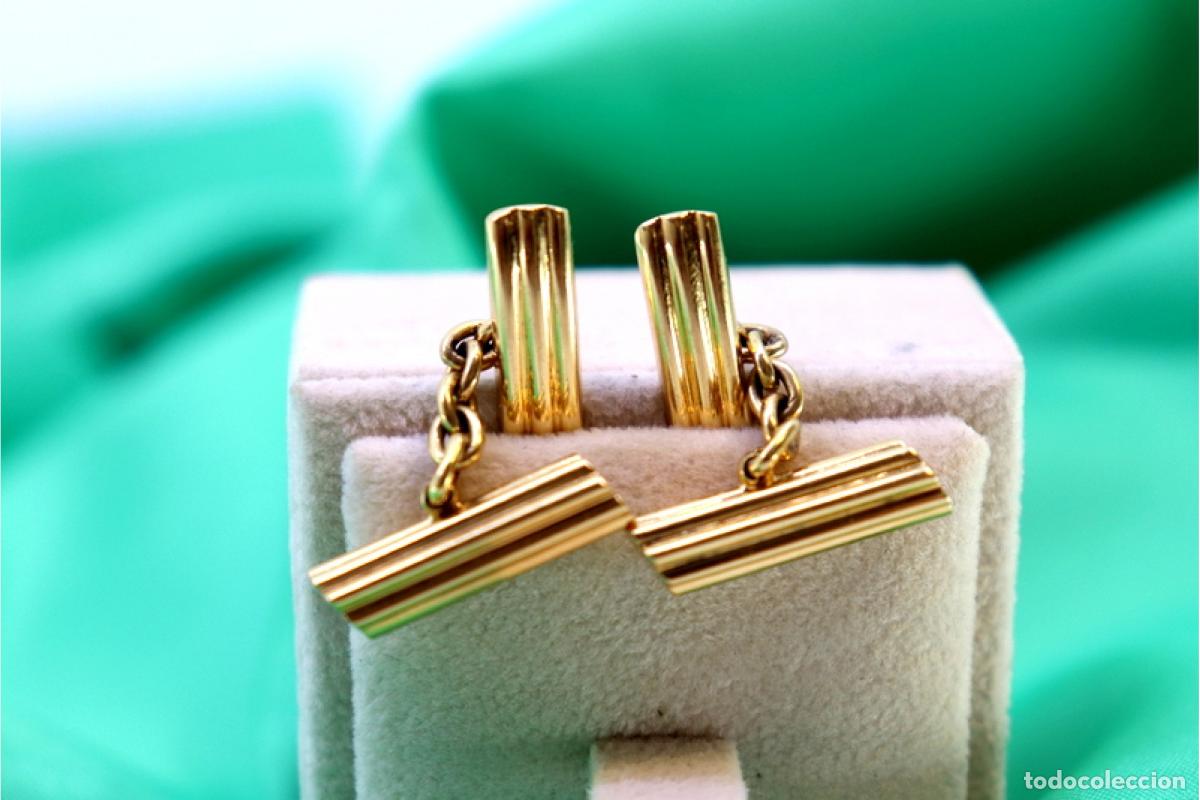 Joyeria: Gemelos de oro de 19,2 quilates - Foto 1