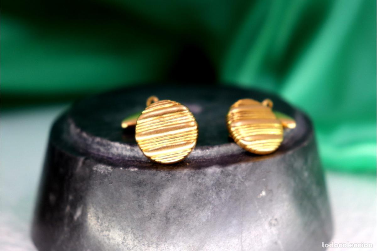 Joyeria: Gemelos de oro de 19,2 quilates - Foto 2