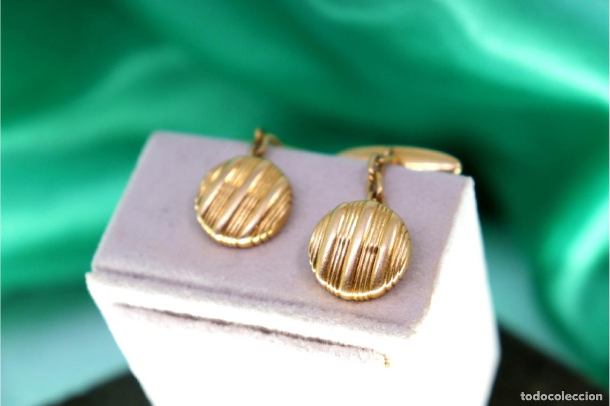 Joyeria: Gemelos de oro de 19,2 quilates - Foto 1