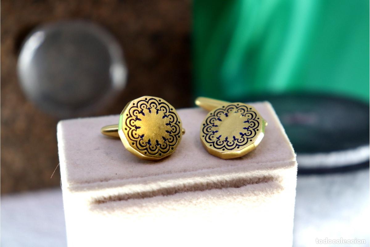 Joyeria: Gemelos de oro de 19,2 quilates - Foto 2