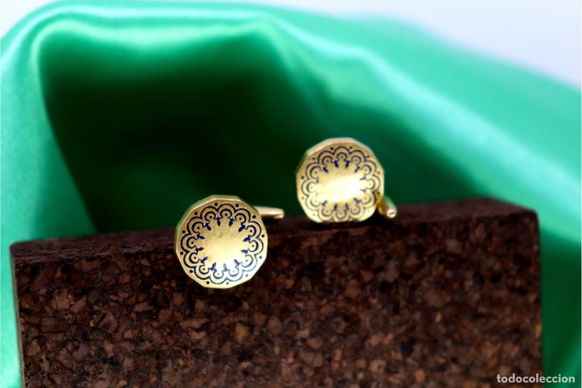 Joyeria: Gemelos de oro de 19,2 quilates - Foto 4