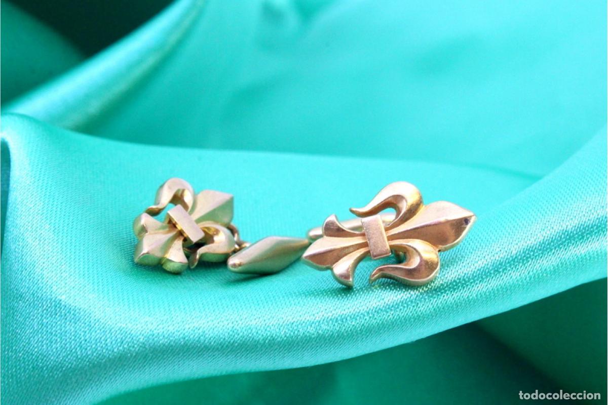 Joyeria: Gemelos de oro de 19,2 quilates - Foto 4