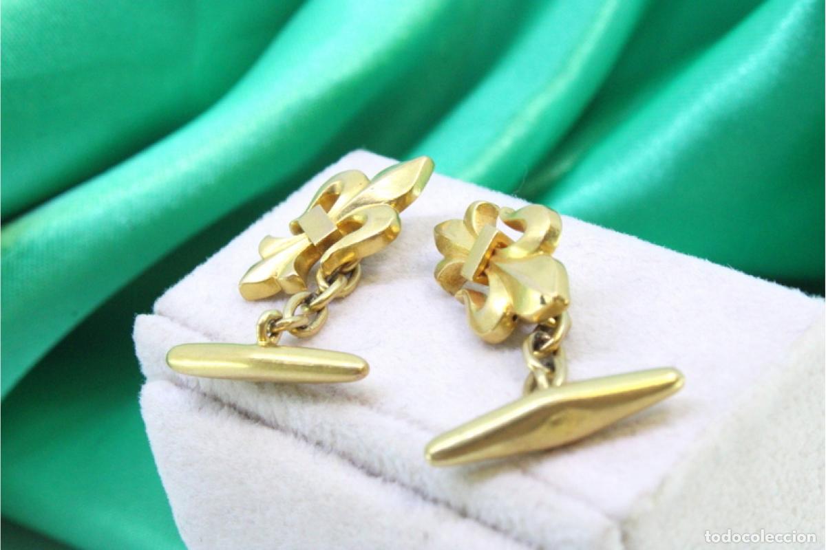 Joyeria: Gemelos de oro de 19,2 quilates - Foto 5