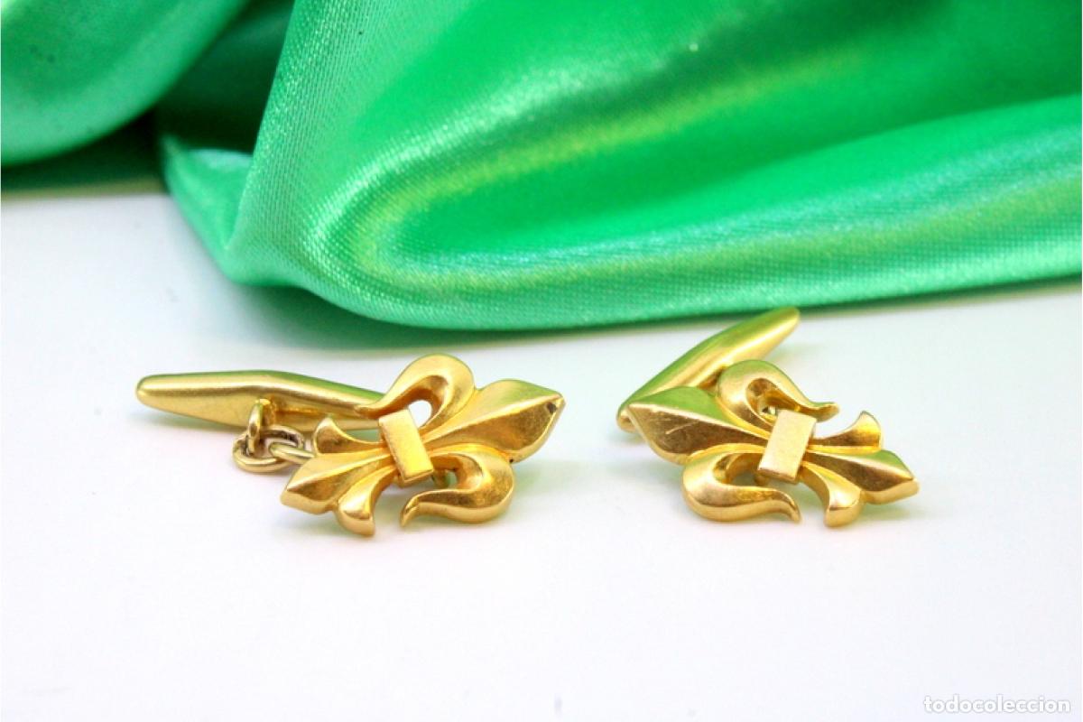 Joyeria: Gemelos de oro de 19,2 quilates - Foto 1