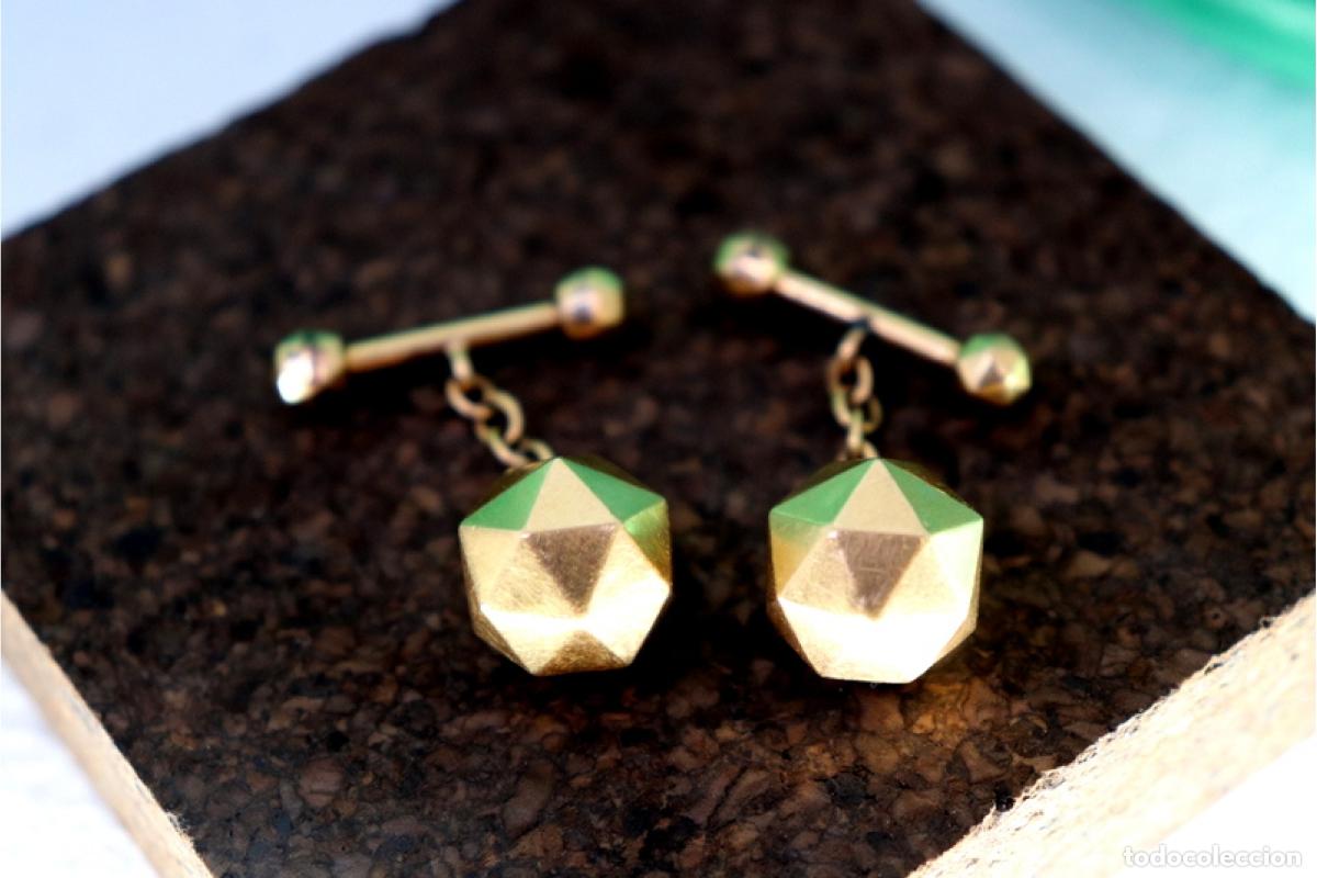 Joyeria: Gemelos de oro de 19,2 quilates - Foto 7
