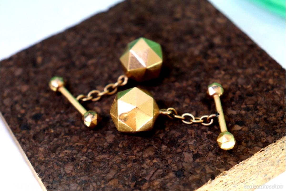 Joyeria: Gemelos de oro de 19,2 quilates - Foto 1