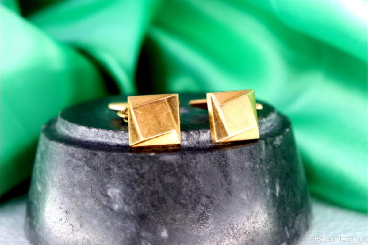 Joyeria: Gemelos de oro de 19,2 quilates - Foto 2
