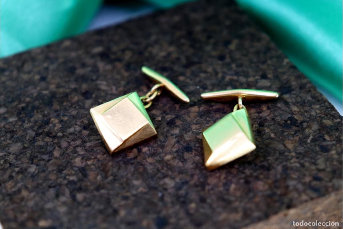 Joyeria: Gemelos de oro de 19,2 quilates - Foto 5