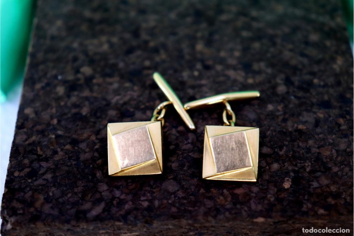 Joyeria: Gemelos de oro de 19,2 quilates - Foto 7
