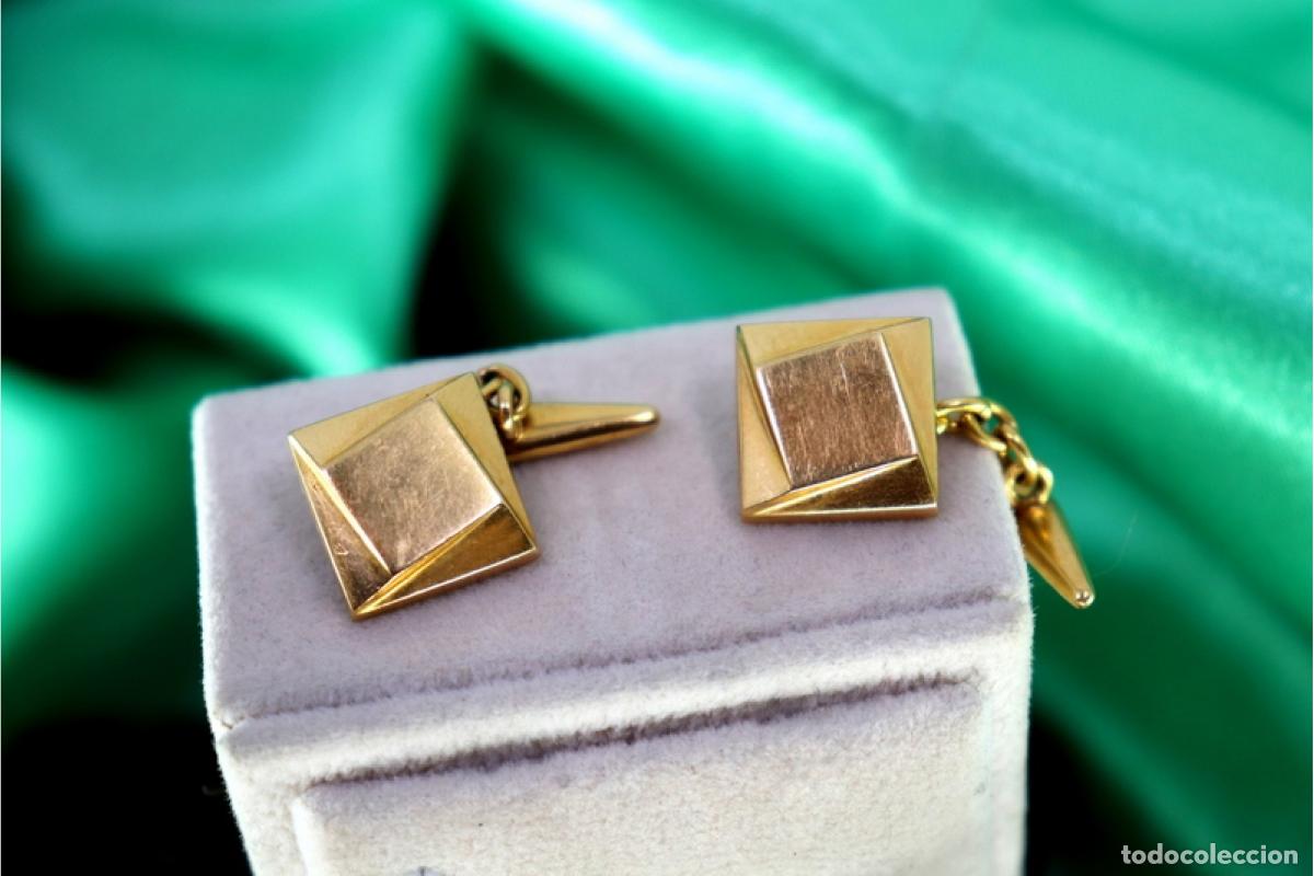 Joyeria: Gemelos de oro de 19,2 quilates - Foto 1