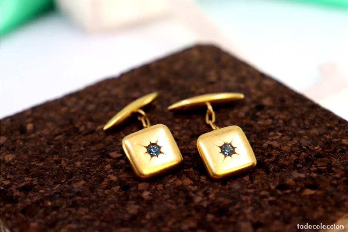 Joyeria: Gemelos de oro de 19,2 quilates - Foto 5