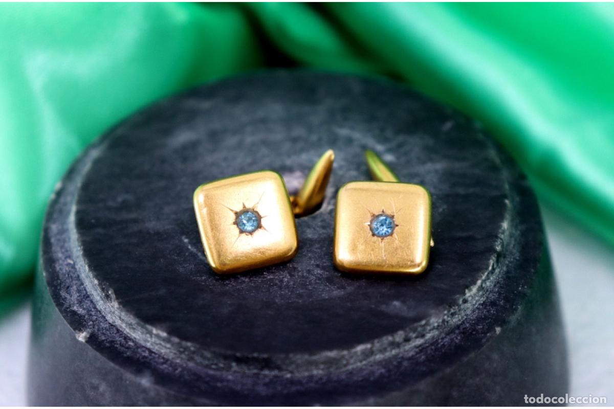 Joyeria: Gemelos de oro de 19,2 quilates - Foto 1