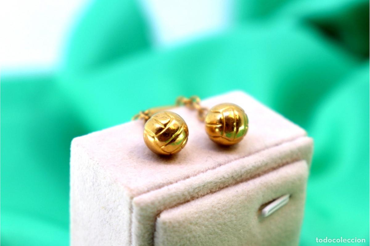 Joyeria: Gemelos de oro de 19,2 quilates - Foto 2