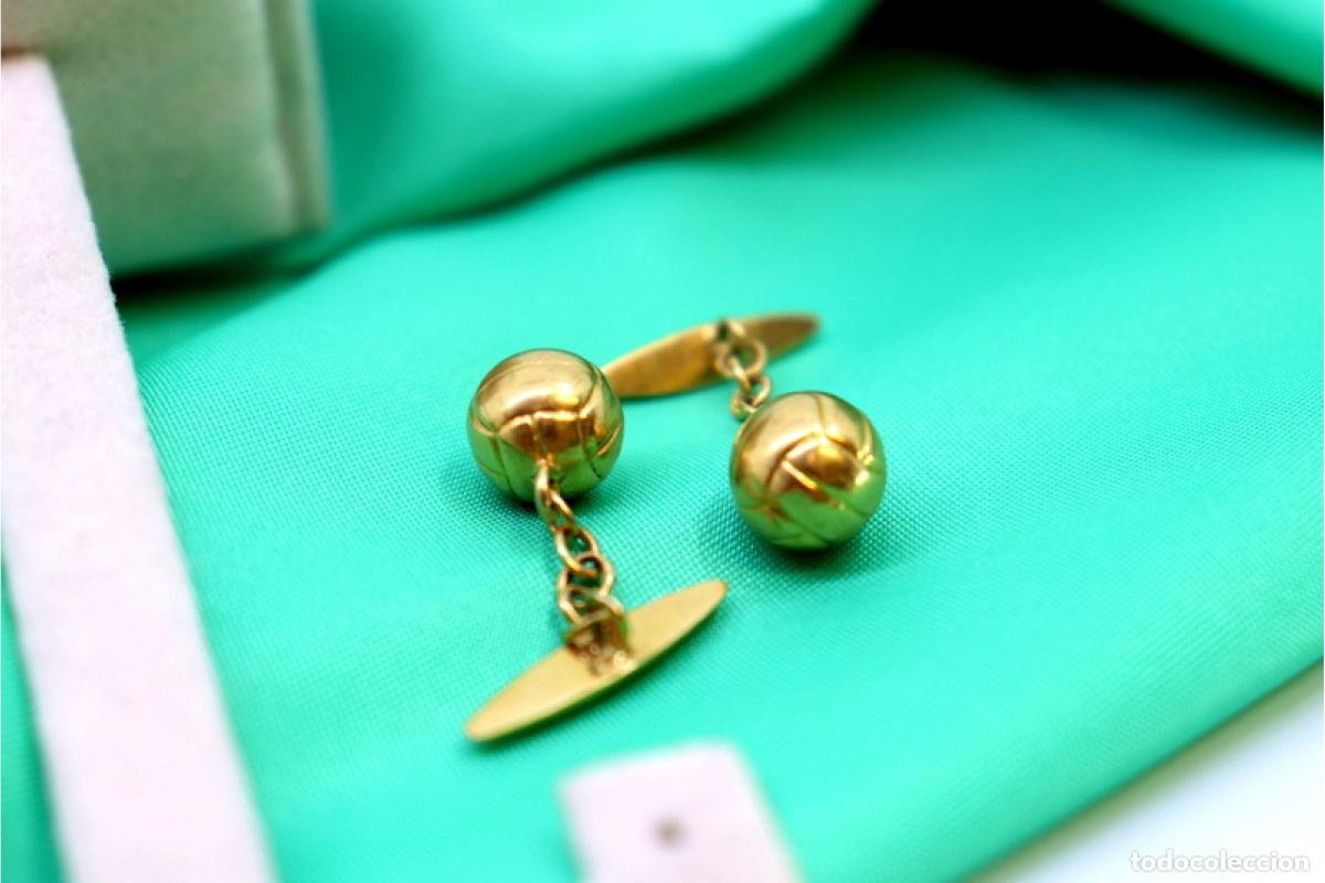 Joyeria: Gemelos de oro de 19,2 quilates - Foto 4