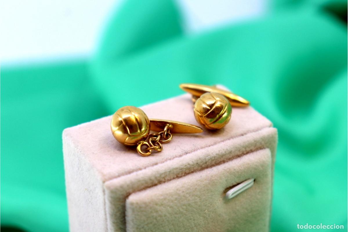 Joyeria: Gemelos de oro de 19,2 quilates - Foto 1