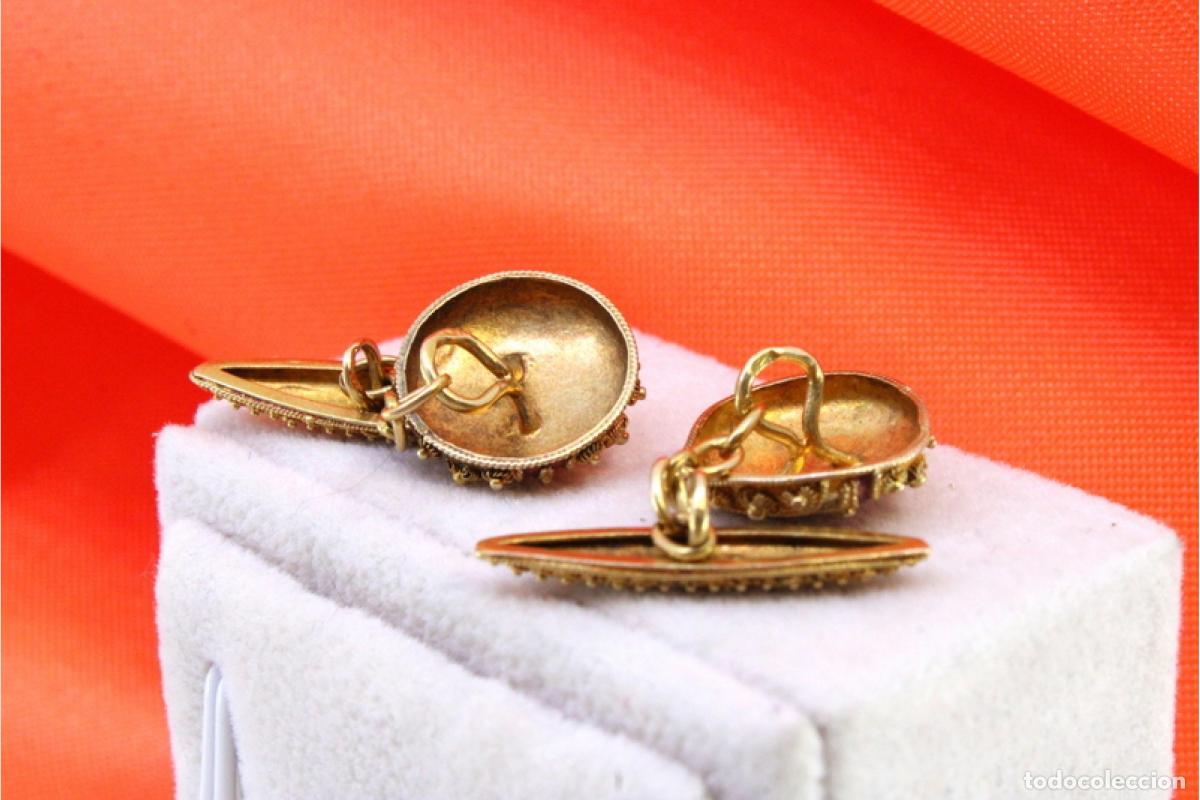 Joyeria: Gemelos de oro de 19,2 quilates - Foto 4