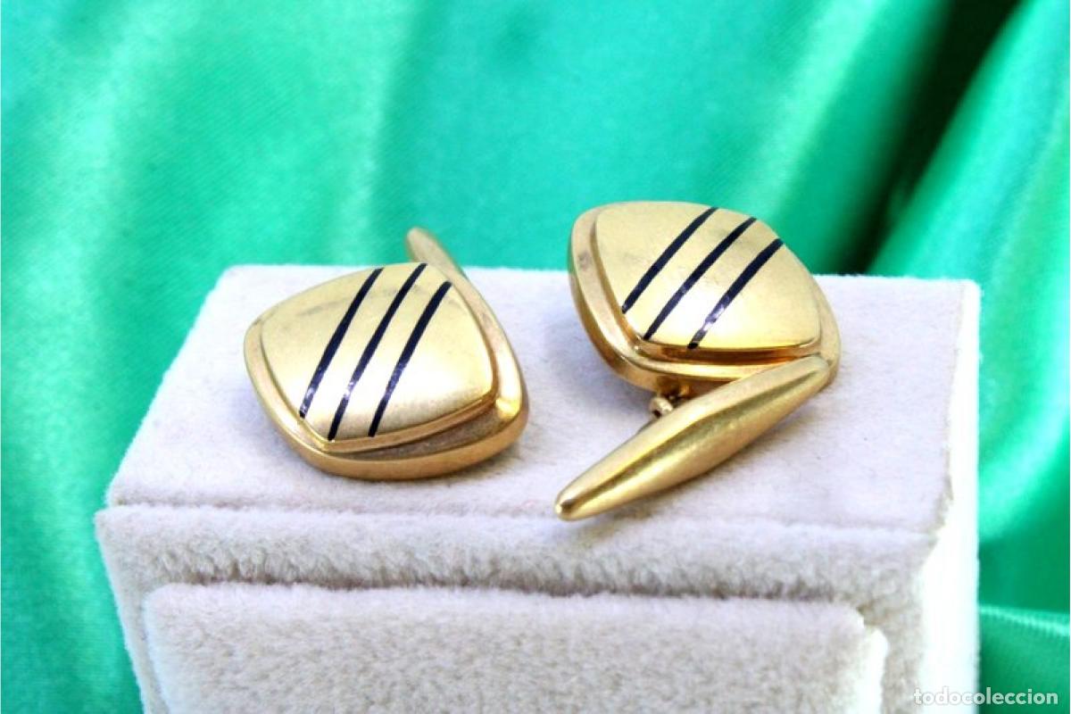Joyeria: Gemelos de oro de 19,2 quilates - Foto 5