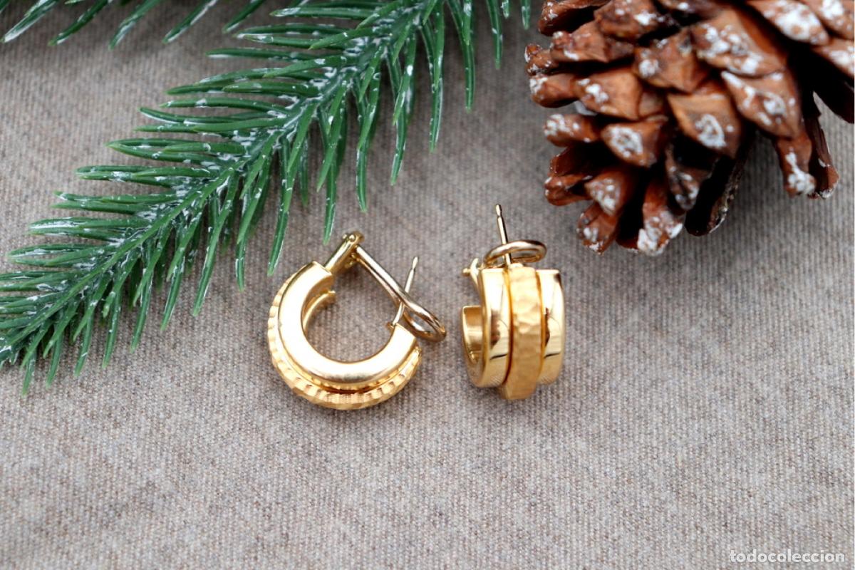 Joyeria: Pendientes de oro de 18 quilates - Foto 3