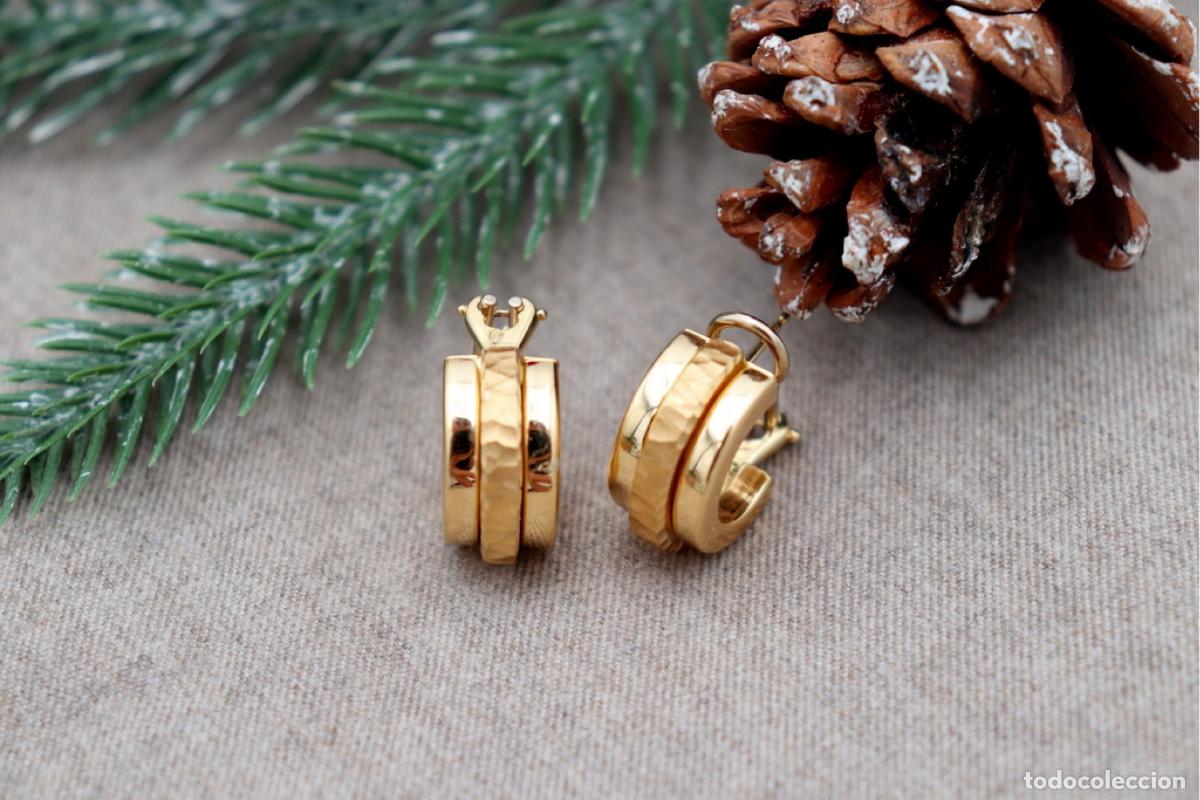 Joyeria: Pendientes de oro de 18 quilates - Foto 4