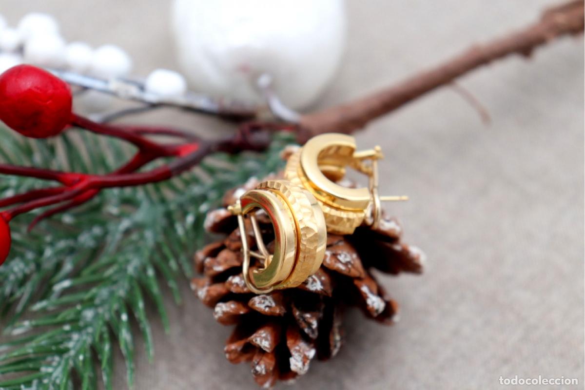 Joyeria: Pendientes de oro de 18 quilates - Foto 6