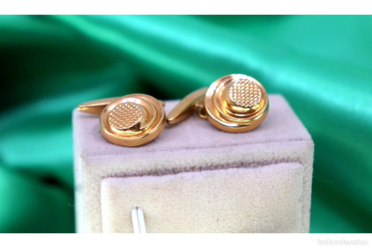 Joyeria: Gemelos de oro de 19,2 quilates - Foto 2