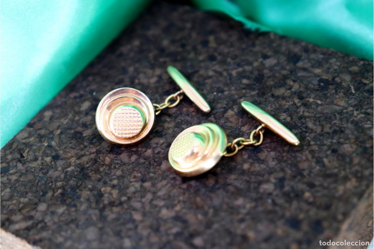 Joyeria: Gemelos de oro de 19,2 quilates - Foto 5