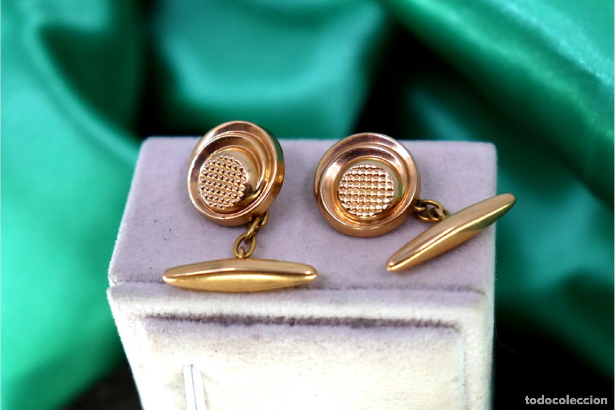 Joyeria: Gemelos de oro de 19,2 quilates - Foto 7