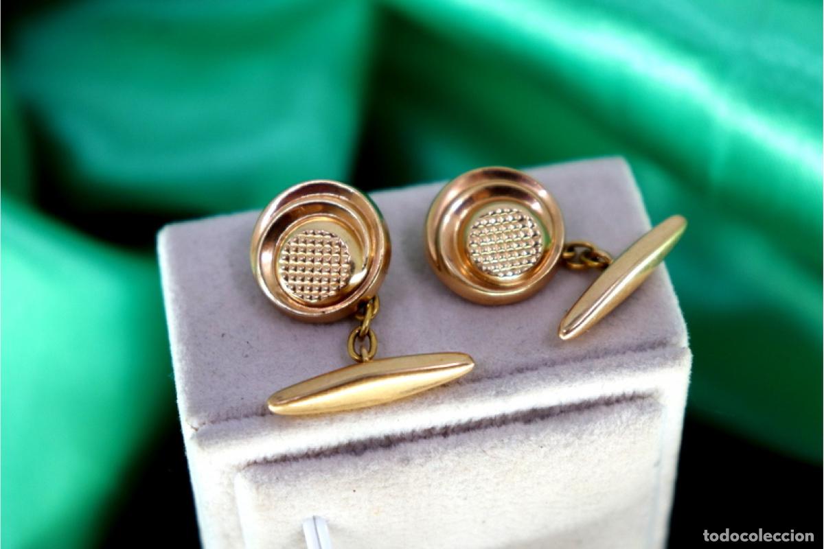 Joyeria: Gemelos de oro de 19,2 quilates - Foto 1