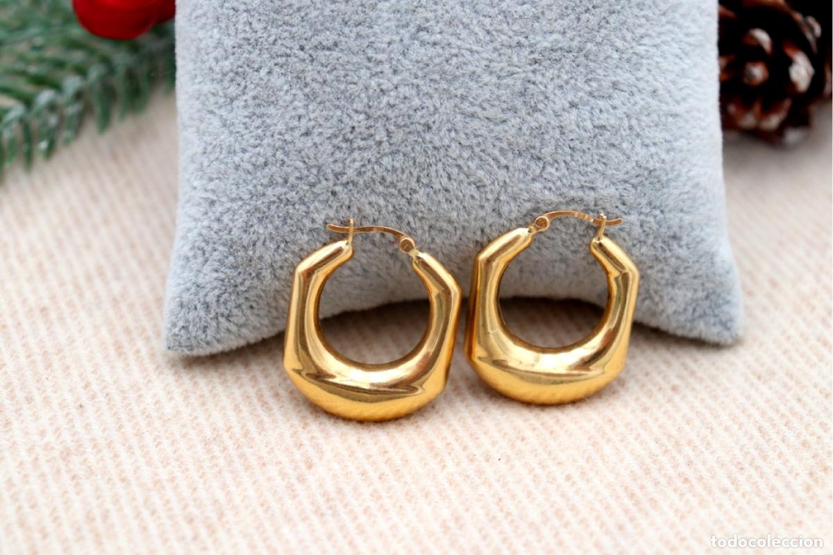 Joyeria: Pendientes en Oro de 19,2K - Foto 5