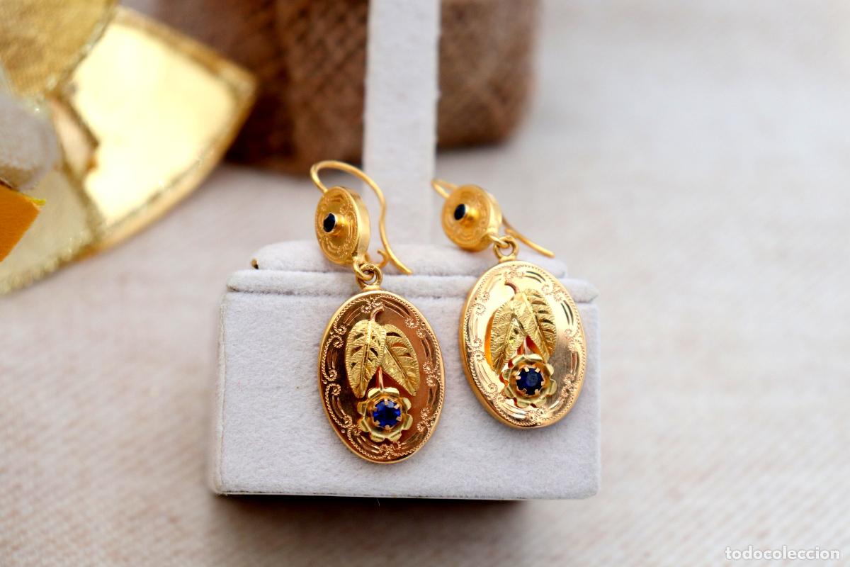 Joyeria: Pendientes en Oro de 19,2K - Foto 4