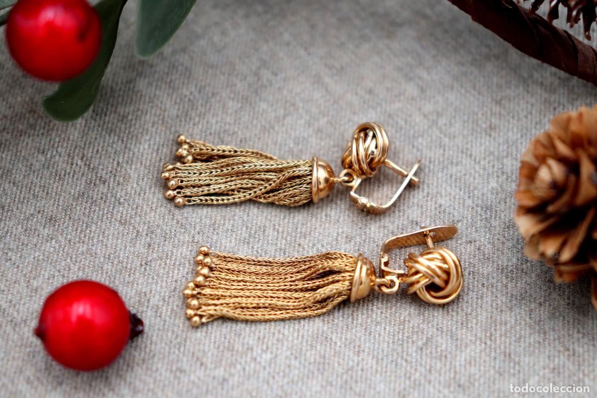 Joyeria: Pendientes en Oro de 19,2K - Foto 5