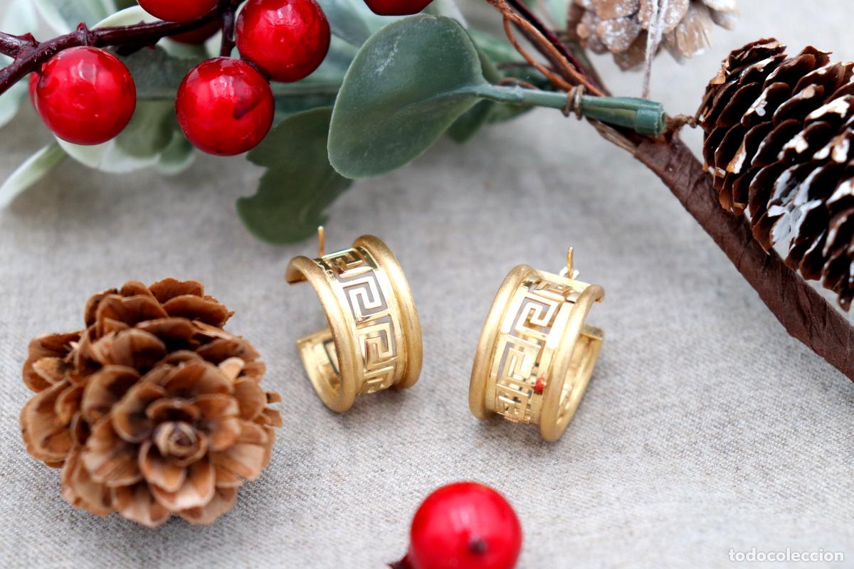 Joyeria: Pendientes en Oro de 19,2K - Foto 3