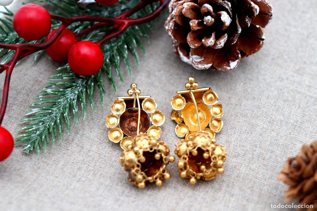 Joyeria: Pendientes en Oro de 19,2K - Foto 2