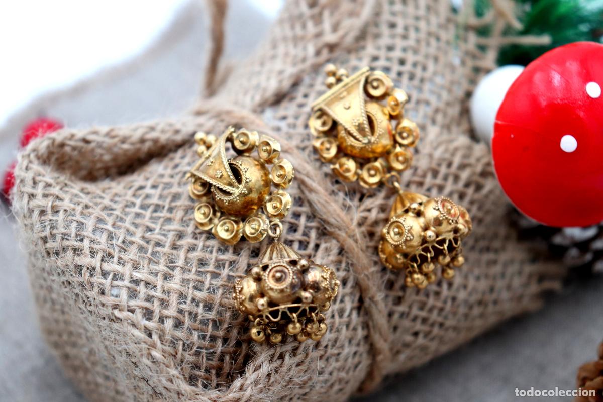 Joyeria: Pendientes en Oro de 19,2K - Foto 6
