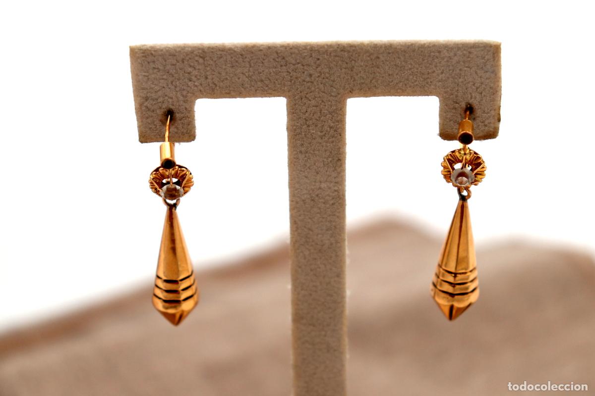 Joyeria: Pendientes en Oro de 19,2K - Foto 2
