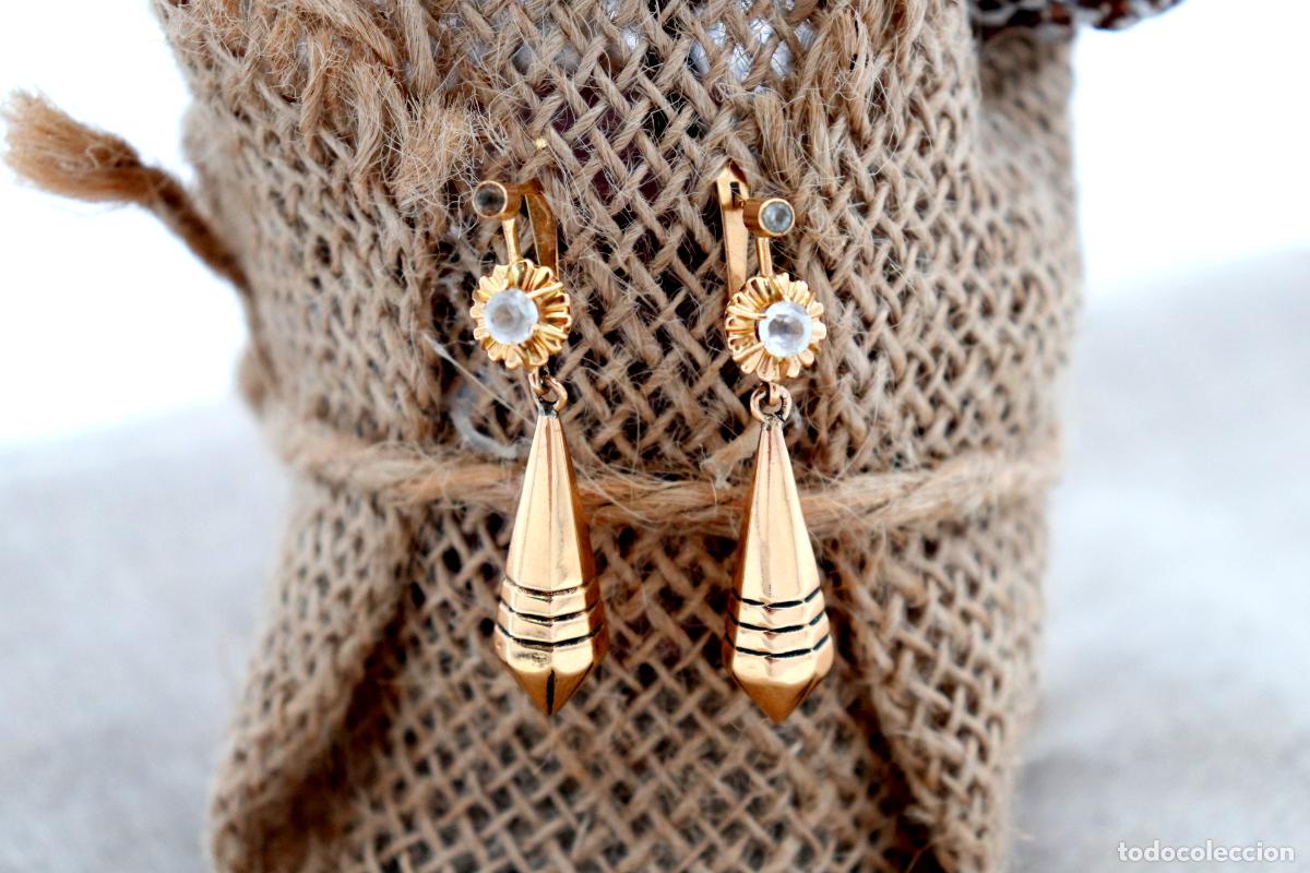 Joyeria: Pendientes en Oro de 19,2K - Foto 4