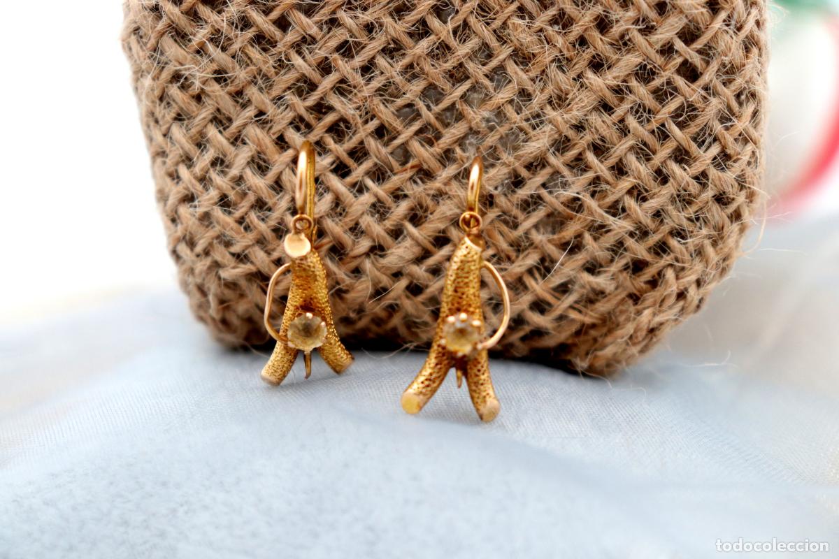 Joyeria: Pendientes en Oro de 19,2K - Foto 4