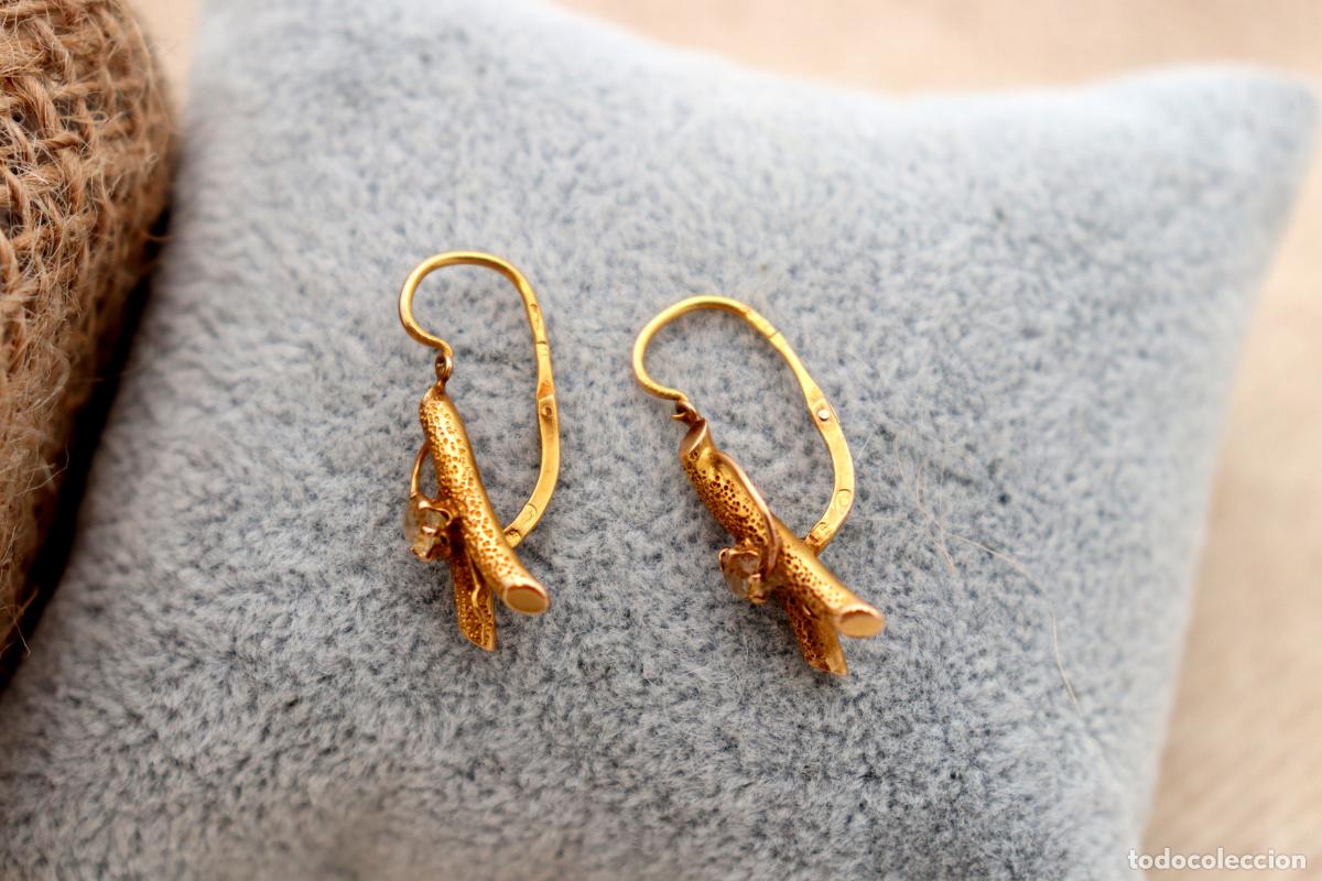 Joyeria: Pendientes en Oro de 19,2K - Foto 5