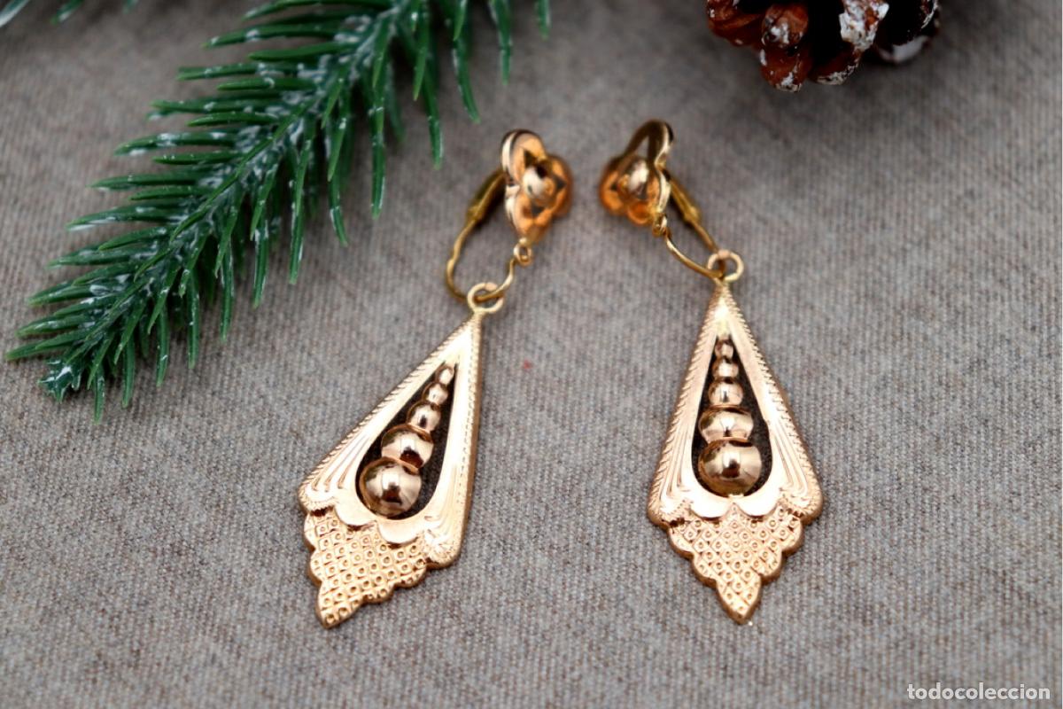 Joyeria: Pendientes en Oro de 19,2K - Foto 5