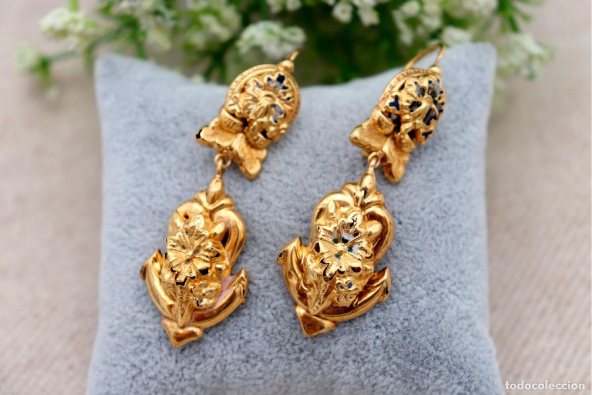 Joyeria: Pendientes en Oro de 19,2K - Foto 5
