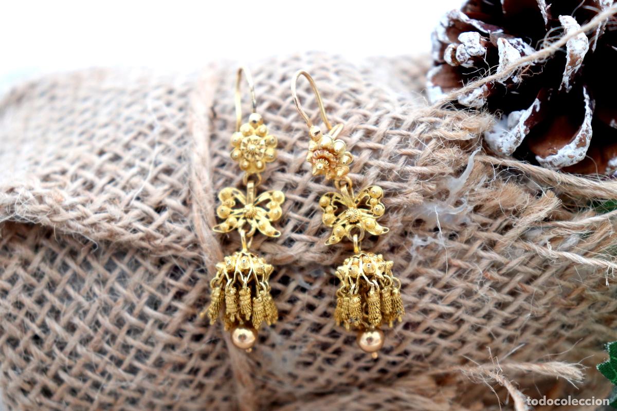 Joyeria: Pendientes en Oro de 19,2K - Foto 4