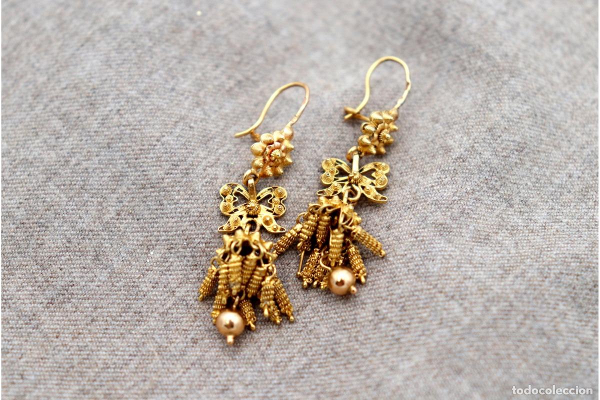 Joyeria: Pendientes en Oro de 19,2K - Foto 5