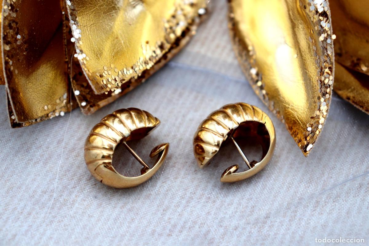 Joyeria: Pendientes en Oro de 19,2K - Foto 4