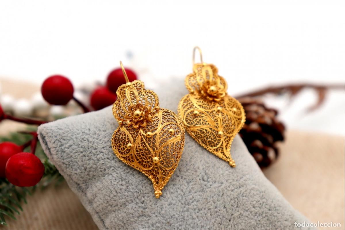 Joyeria: Pendientes en Oro de 19,2K - Foto 2
