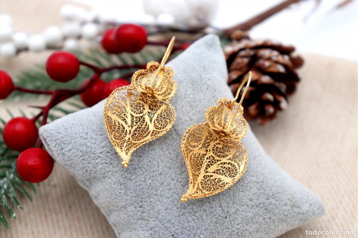 Joyeria: Pendientes en Oro de 19,2K - Foto 3