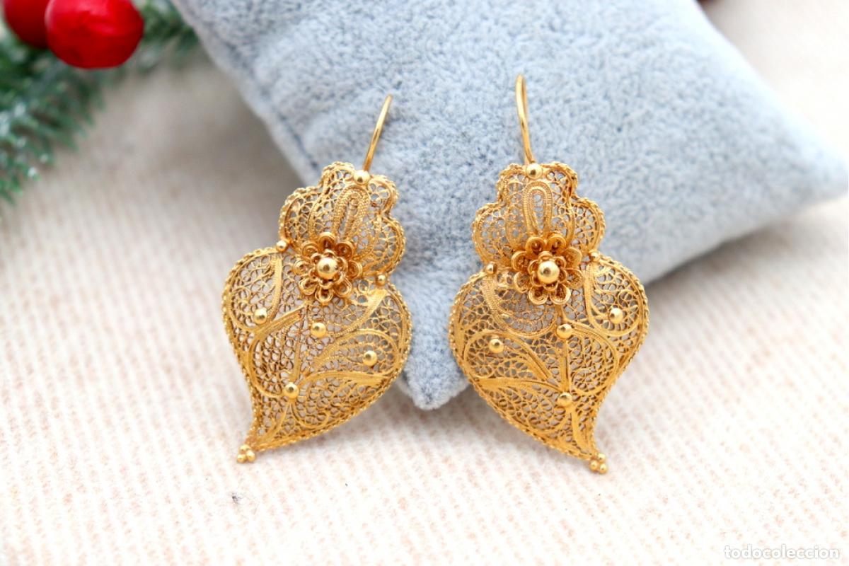 Joyeria: Pendientes en Oro de 19,2K - Foto 4