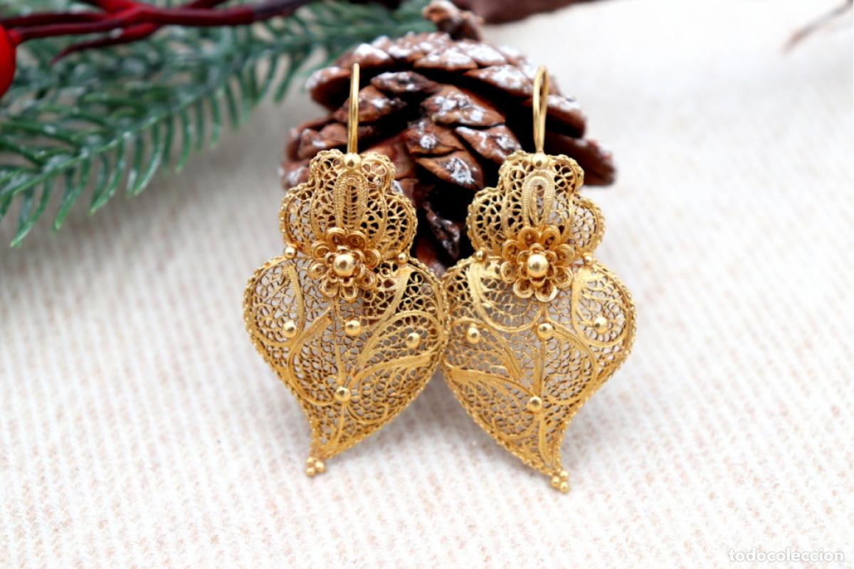 Joyeria: Pendientes en Oro de 19,2K - Foto 6