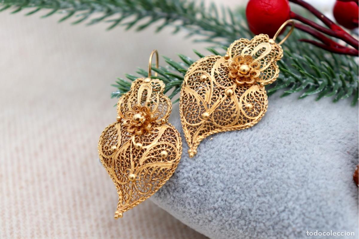 Joyeria: Pendientes en Oro de 19,2K - Foto 1