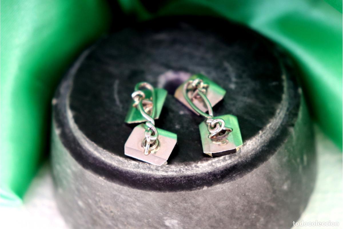 Joyeria: Gemelos en platino, &oacute;nix y diamantes. - Foto 6
