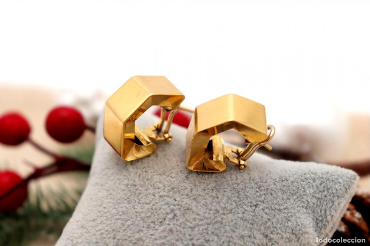 Joyeria: Pendientes en Oro de 19,2K - Foto 6